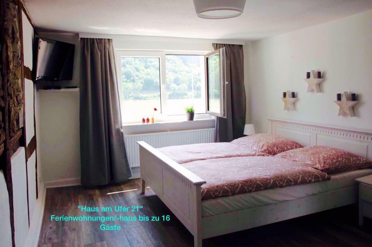 Haus Am Ufer Mit Rheinpanoramablick Daire Koblenz  Dış mekan fotoğraf